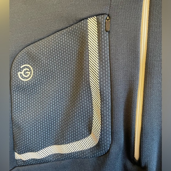 GALVIN GREEN- Dwight Golf Pullover, navy, size small - Picture 4 of 4